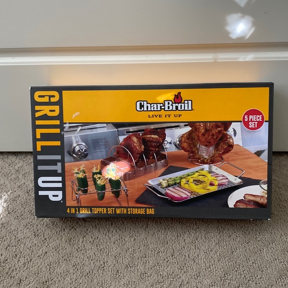 char broil Kitchen Char Broil Grill Topper Set Poshmark